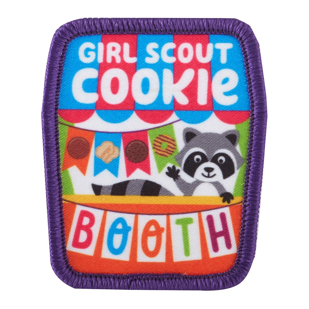 Girl Scout Cookie Booth Sew-On Patch